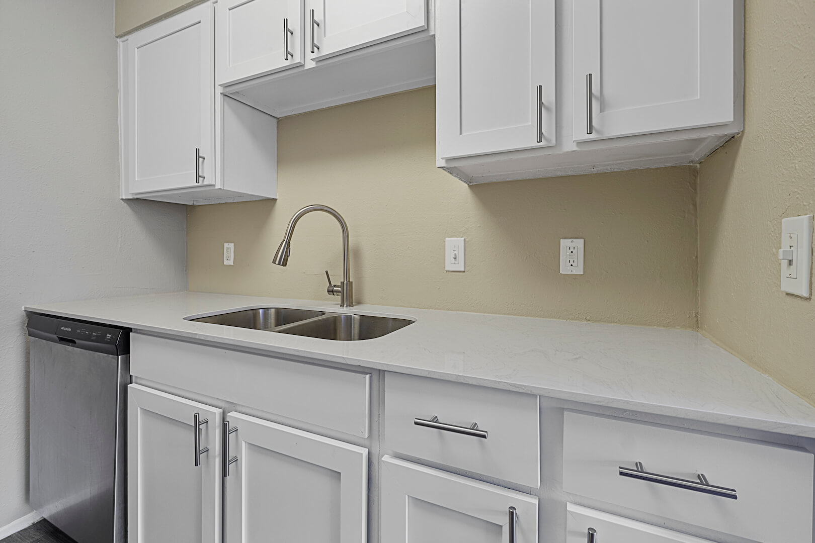 updated kitchens with White Cabinets